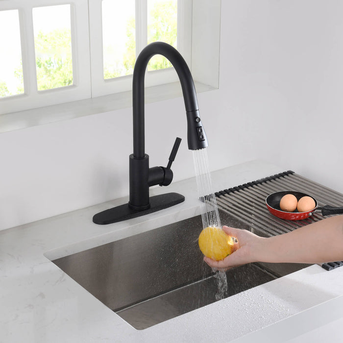 Single Handle Pull Down Kitchen Faucet With Touch Sensor – F102-S