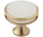 Amerock (Pack of 10)-OBERON 1-3/8in(35mm) Diameter Knob - RTA kitchen and Bath