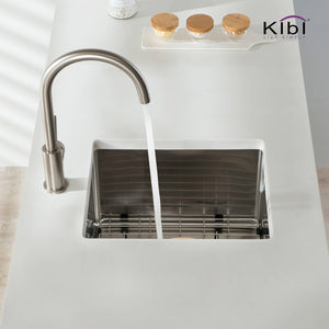 14″ Handcrafted Undermount Single Bowl 16 gauge Stainless Steel Kitchen Sink – K1-S14