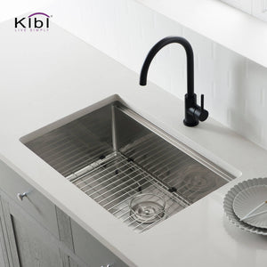 28″ Undermount Single Bowl Stainless Steel Workstation Sink – K1-S28T