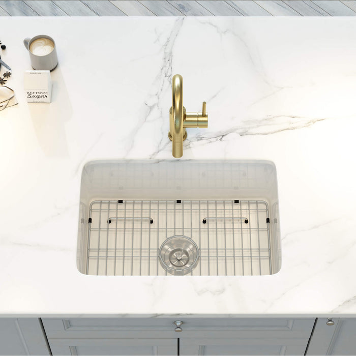27″ Fireclay Undermounted Kitchen Sink Landis Series – K2-S27
