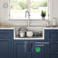 24″ Fireclay Farmhouse Kitchen Sink Landis Series – K2-SF24