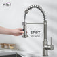 KIBI Aurora Single Handle High Arc Pull Down Kitchen Faucet – KKF2003