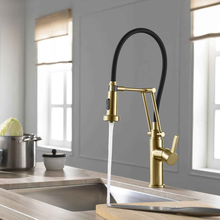 Engel Single Handle Pull Down Kitchen Faucet – KKF2014