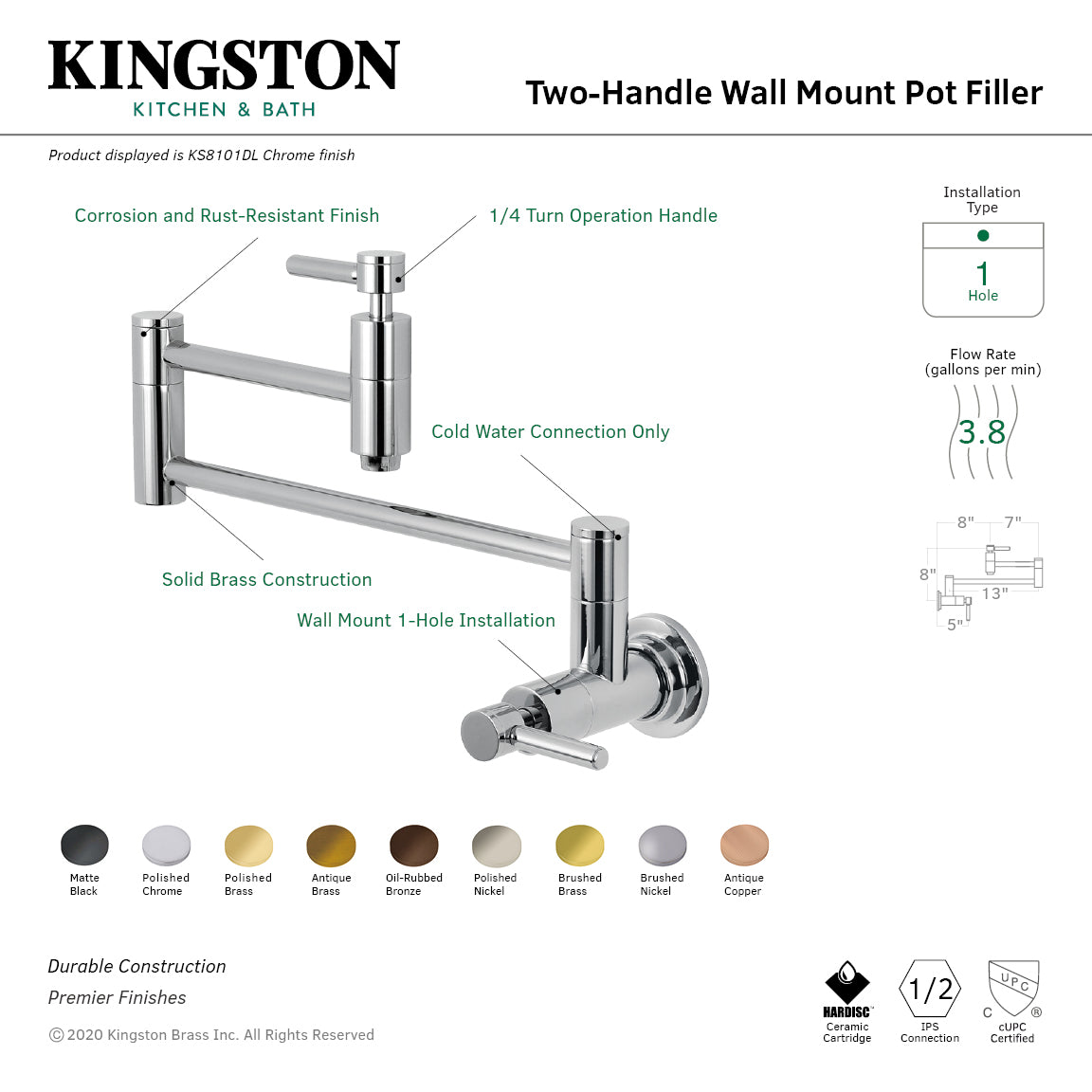Kingston brass faucets