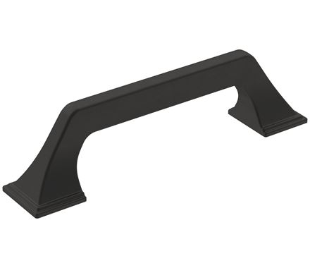 Matte black 96mm exceed collection amerock pull