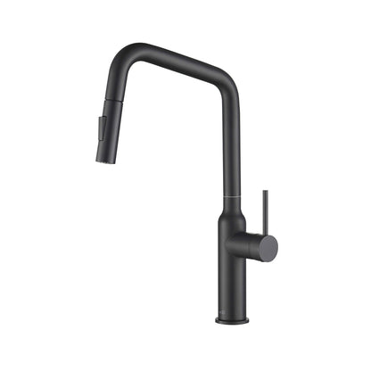 KIBI Macon Single Handle High Arc Pull Down Kitchen Faucet – KKF2007