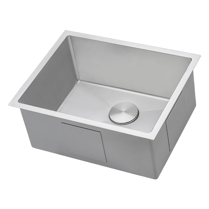 23″ x 18″ x 12″ Deep Laundry Utility Sink Tight Radius Undermount 16 Gauge Stainless Steel – RVU6125