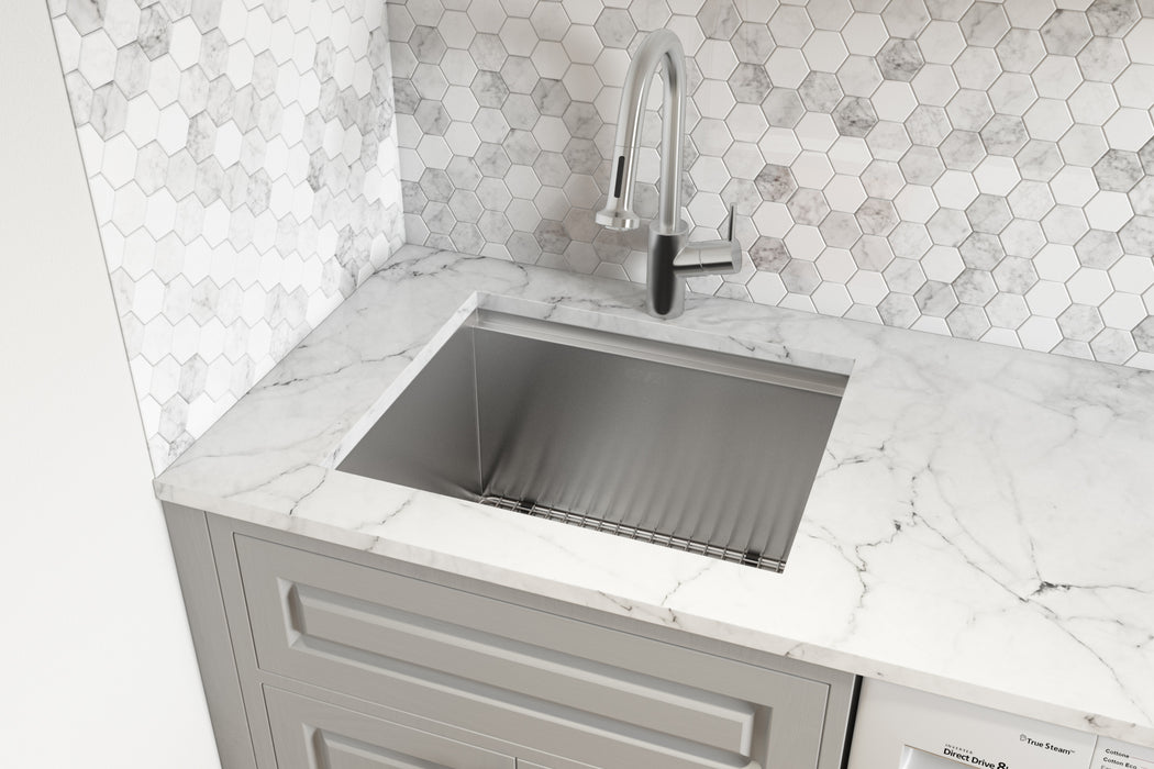 23″ x 19″ x 13″ Deep Laundry Utility Workstation Sink Undermount 16 Gauge – RVU6320