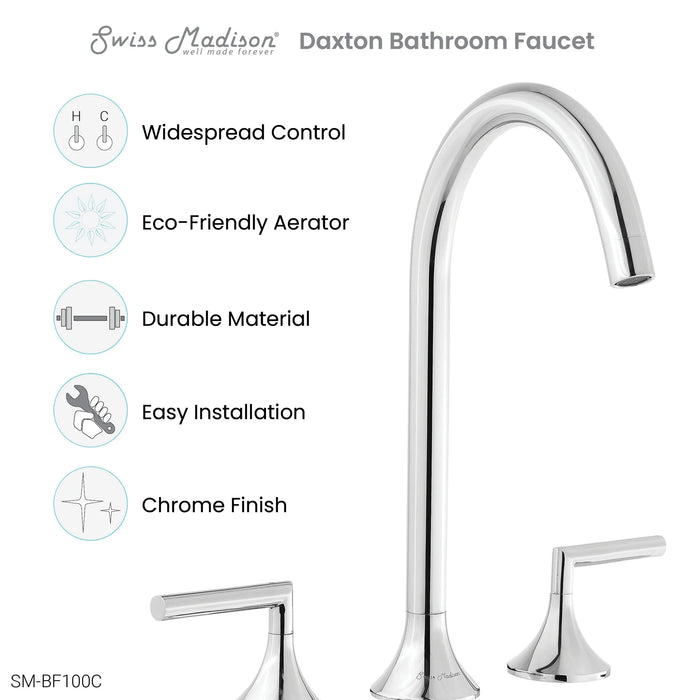 Daxton 8 in. Widespread Bathroom Faucet