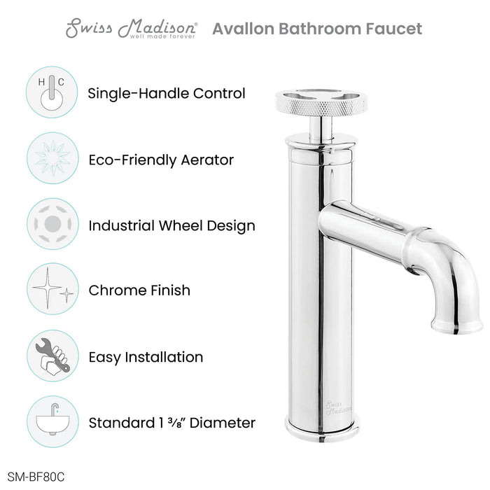 Avallon 7 Single-Handle, Bathroom Faucet