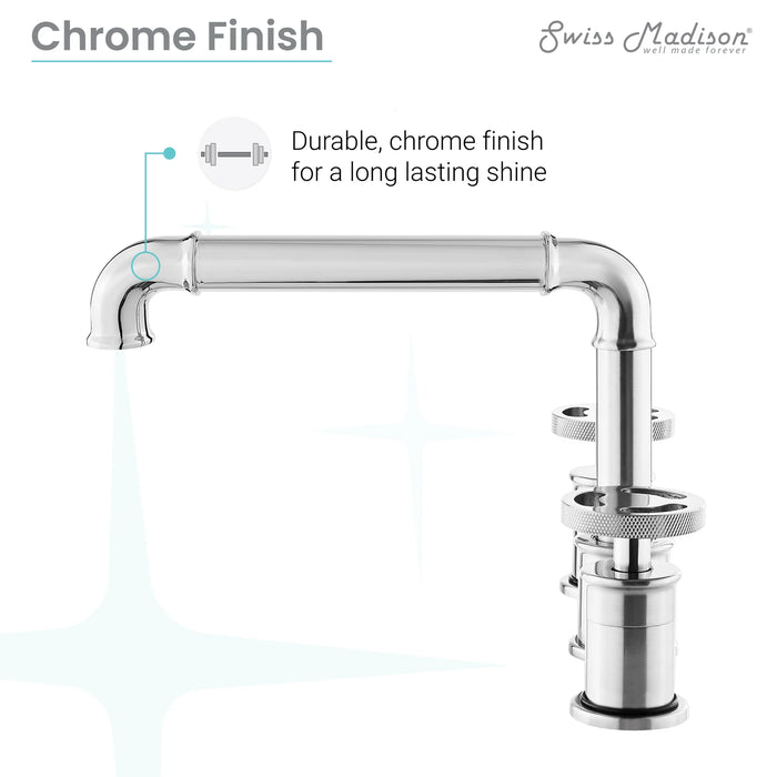 Avallon Widespread, Double Handle, Bathroom Faucet