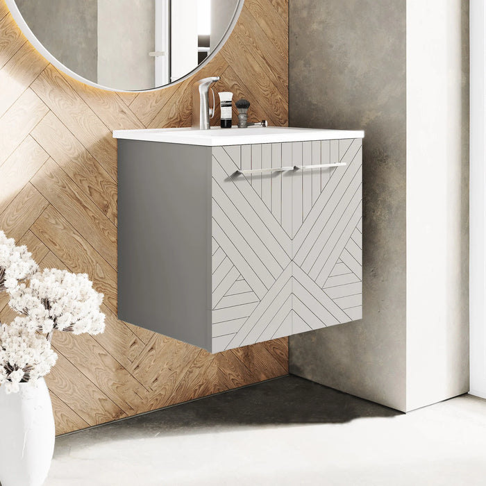 Annecy 24" Bathroom Vanity in Mayhem Greige