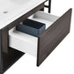 Claire 30" Wall-hung Vanity in Black