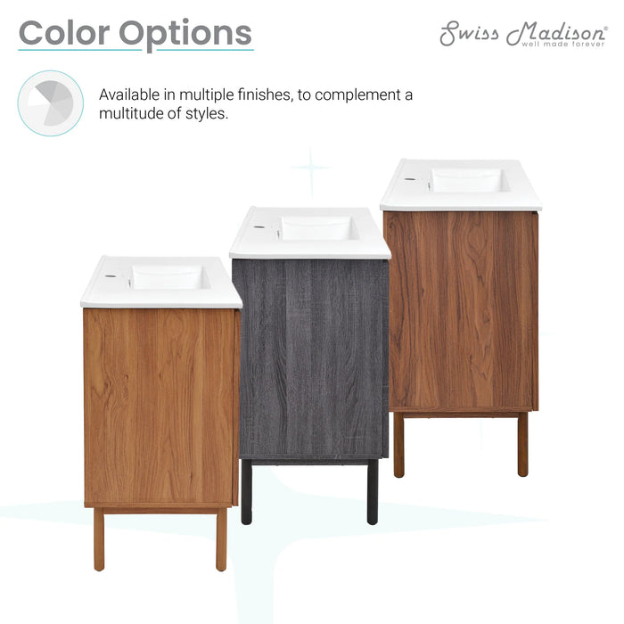 Classé 18" Bathroom Vanity in Oak