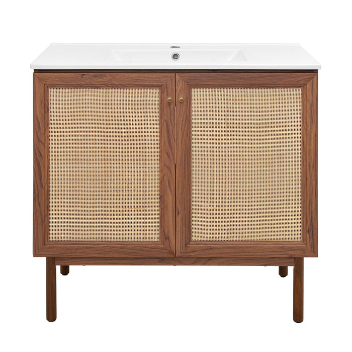 Classé 36" Bathroom Vanity in Oak