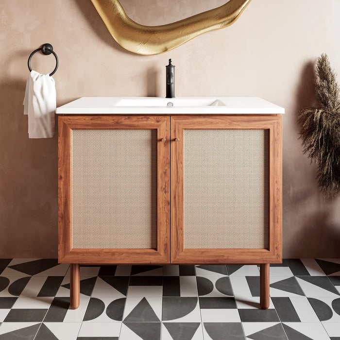 Classé 36" Bathroom Vanity in Oak