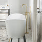 Ivy Freestanding Bathtub Faucet in Brushed Gold