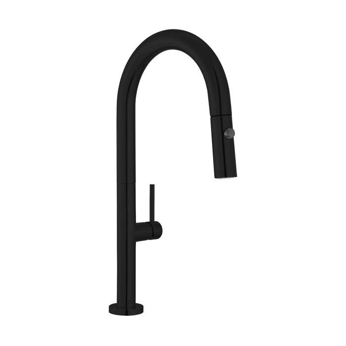 Chalet Single Handle, Pull-Down Kitchen Faucet in Chrome