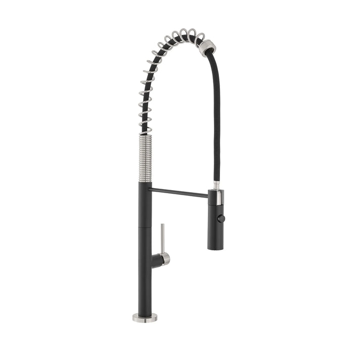 Chalet Single Handle, Pull-Down Kitchen Faucet in Chrome