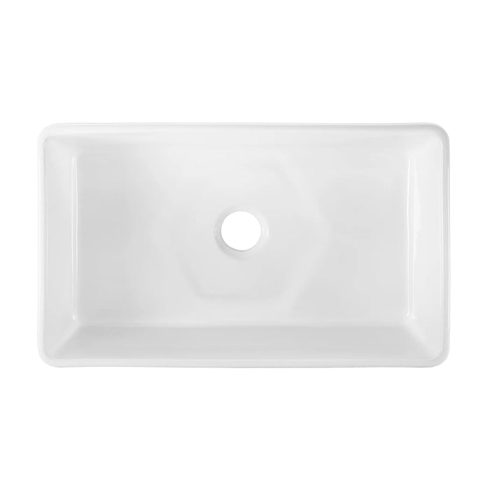 Élégance 33 x 20 Ceramic, Farmhouse Kitchen Sink