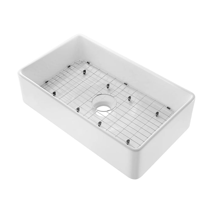 Élégance 33 x 20 Ceramic, Farmhouse Kitchen Sink