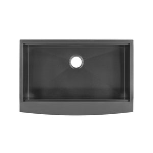 Tourner 33" x 22" Stainless Steel, Single Basin, Farmhouse Kitchen Workstation Sink