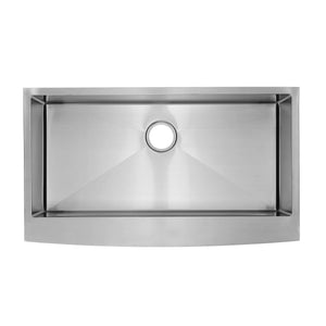 Rivage 36" x 21" Stainless Steel, Single Basin, Farmhouse Kitchen Sink with Apron