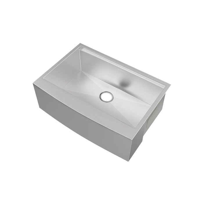 Rivage 30 x 22 Single Basin Apron Kitchen Workstation Sink