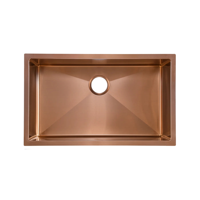 Rivage 30" x 18" Single Basin, Undermount Kitchen Sink