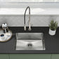 Rivage 23" x 18" Single Basin, Undermount Kitchen Sink