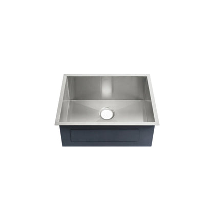 Tourner 21" x 18" Stainless Steel, Single Basin, Undermount Kitchen Sink