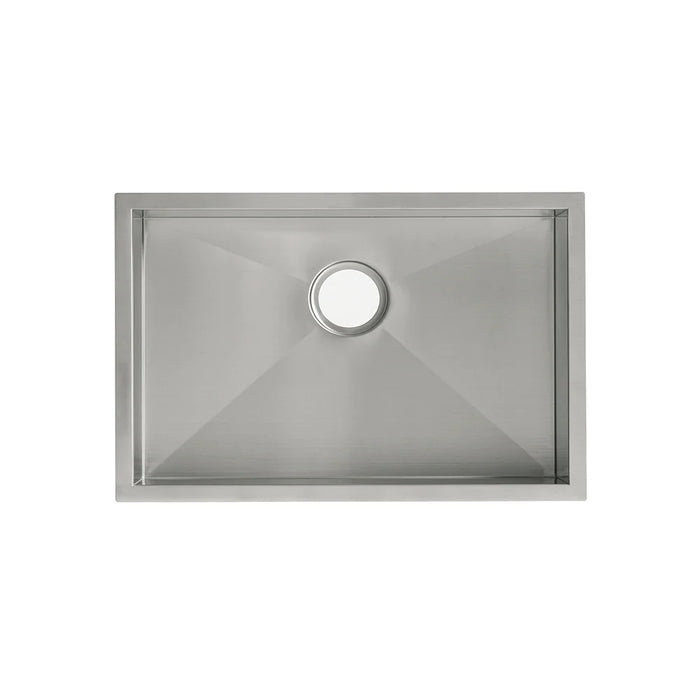Tourner 27" x 19" Stainless Steel, Single Basin, Undermount Kitchen Sink