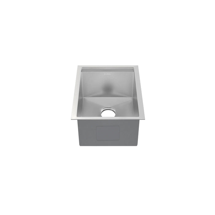 Rivage 15 x 19 Single Basin Undermount Kitchen Workstation Sink