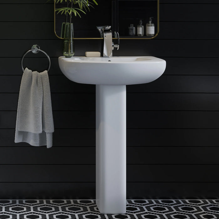 Château Two-Piece Round Pedestal Sink