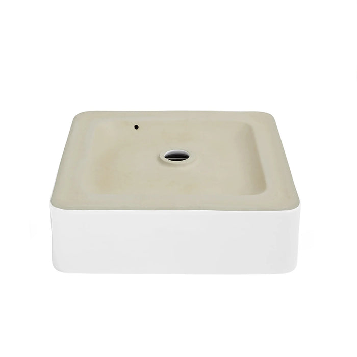 Concorde 14.5" Square Vessel Bathroom Sink