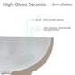 Concorde 16" Square Vessel Bathroom Sink