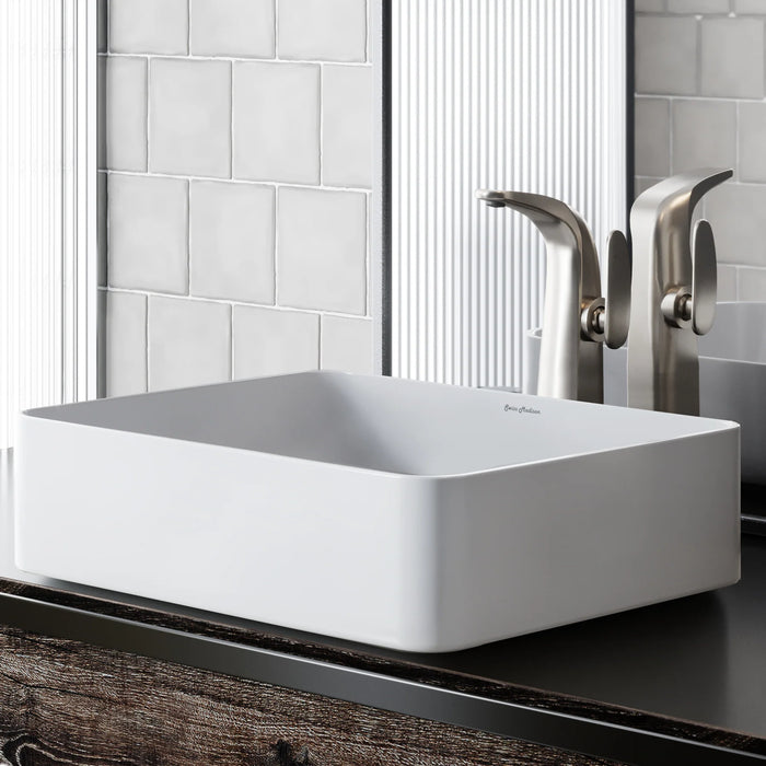 Concorde 20" Rectangle Vessel Bathroom Sink
