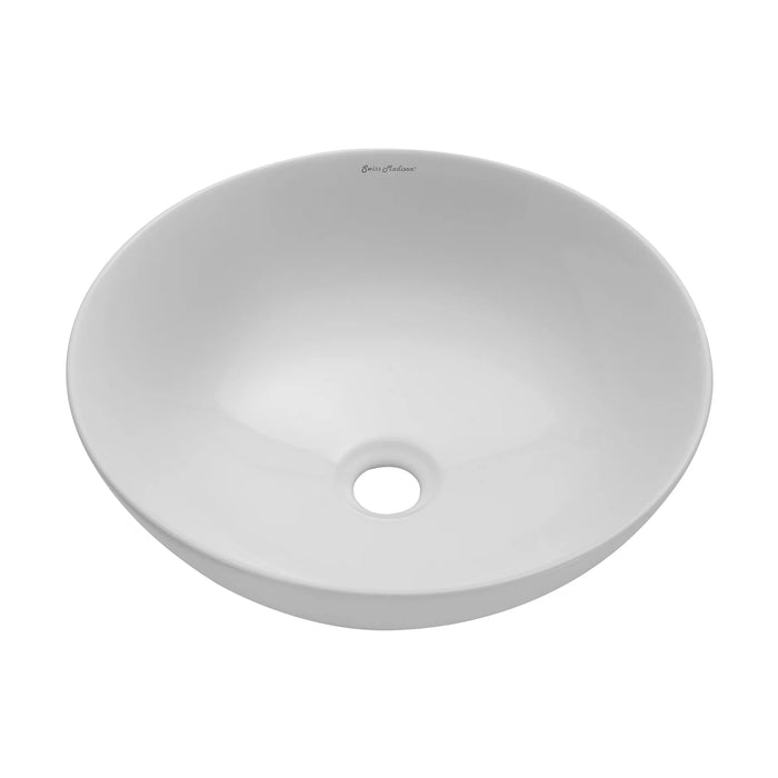 Classé 16" Ceramic Sink in White