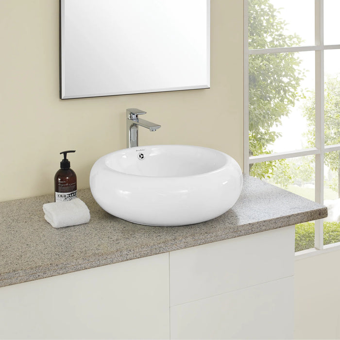 Plaisir 20" Round Vessel Bathroom Sink