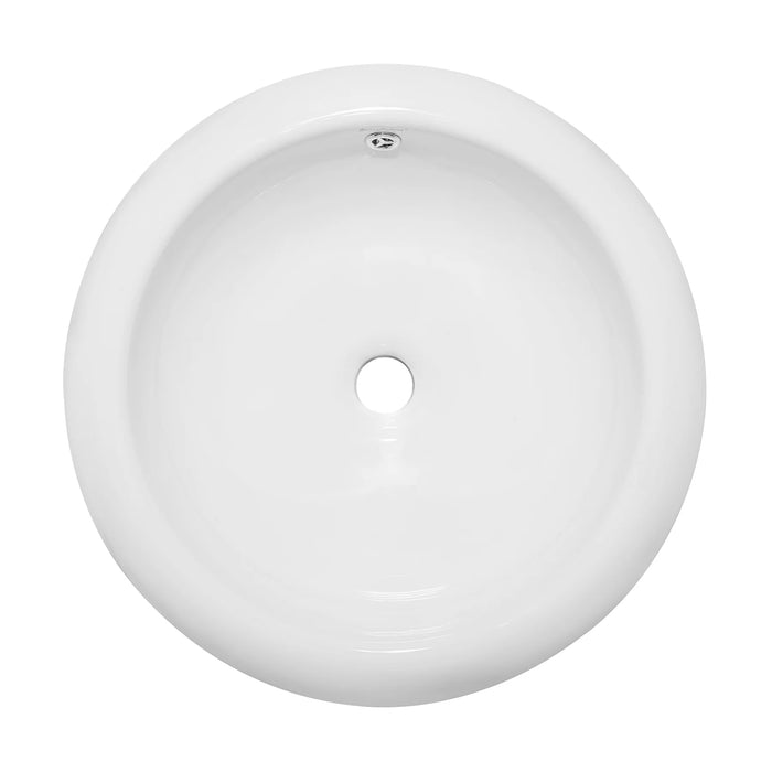 Plaisir 20" Round Vessel Bathroom Sink
