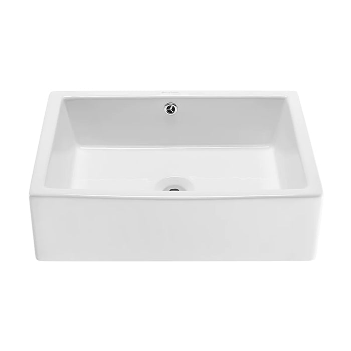 Voltaire 19.5" Square Vessel Bathroom Sink