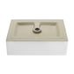 Voltaire 19.5" Square Vessel Bathroom Sink