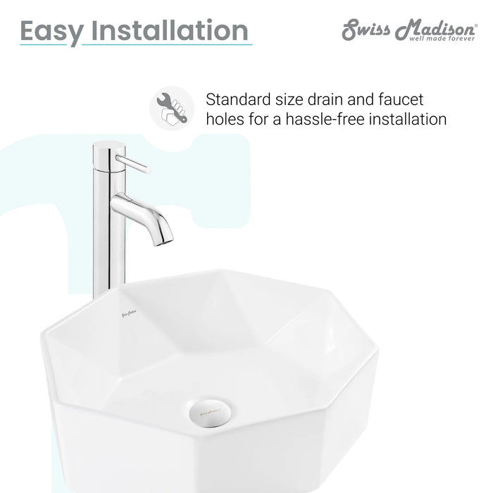 Brusque Vessel Sink
