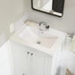 24" Vanity Top Bathroom Sink