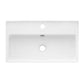 Claire 22" Rectangle Wall-Mount Bathroom Sink in glossy white