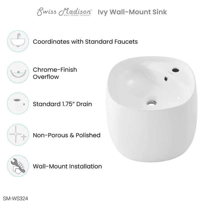 Ivy Wall-Mount Sink