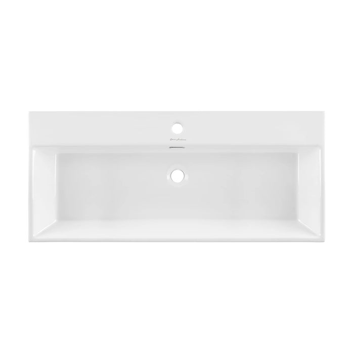 Claire 40” Rectangle Wall-Mount Bathroom Sink