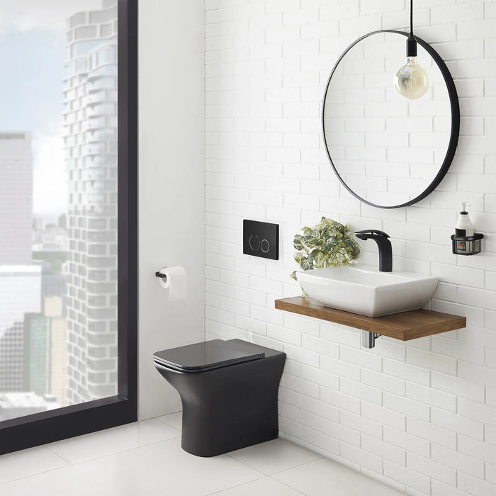 Carré Back-To-Wall Elongated Toilet Bowl