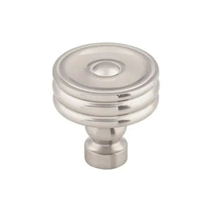 Top knobs (pack of 10)- Brixton Ridged Knob 1 1/4 Inch